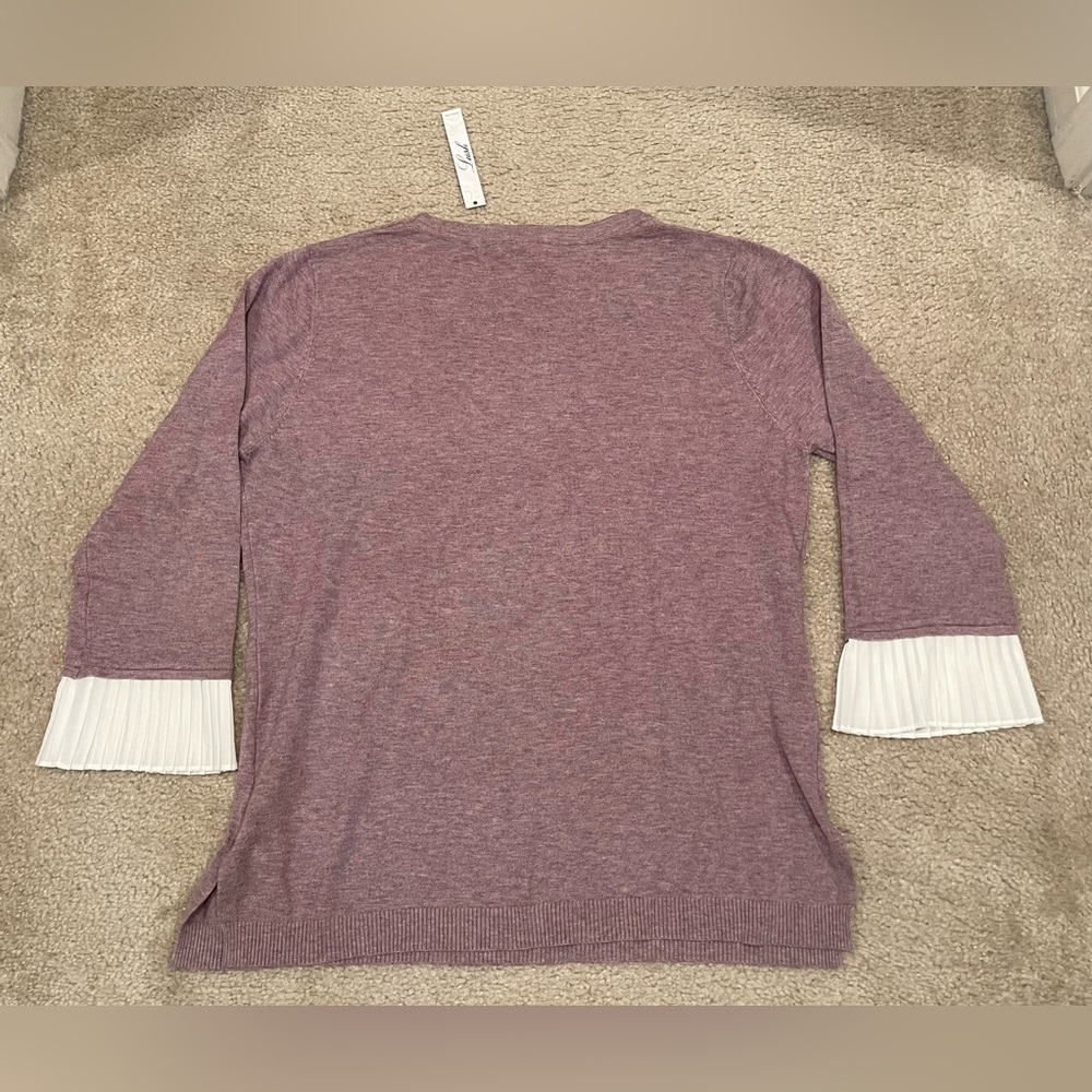 Vila Milano lightweight pullover sweater women size XL NWT - Picture 6 of 6